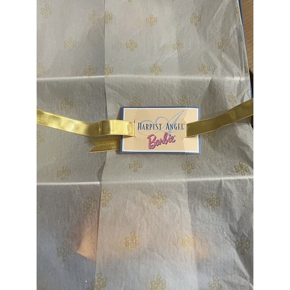 Barbie Angels of Music Collection 1st: Harpist Angel NRFB - Picture 14 of 14